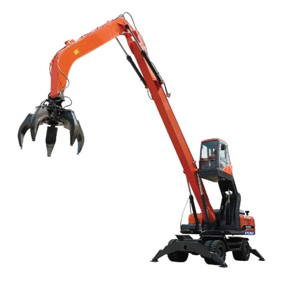 XY230Z Wheel-Mounted Extended Boom Grabber
