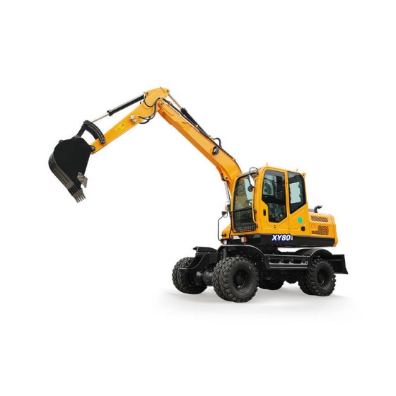 XY80G4 wheeled excavator
