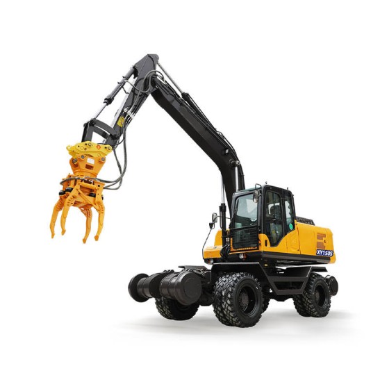 XY150SG4 Multi-functional machine for both road and rail transport